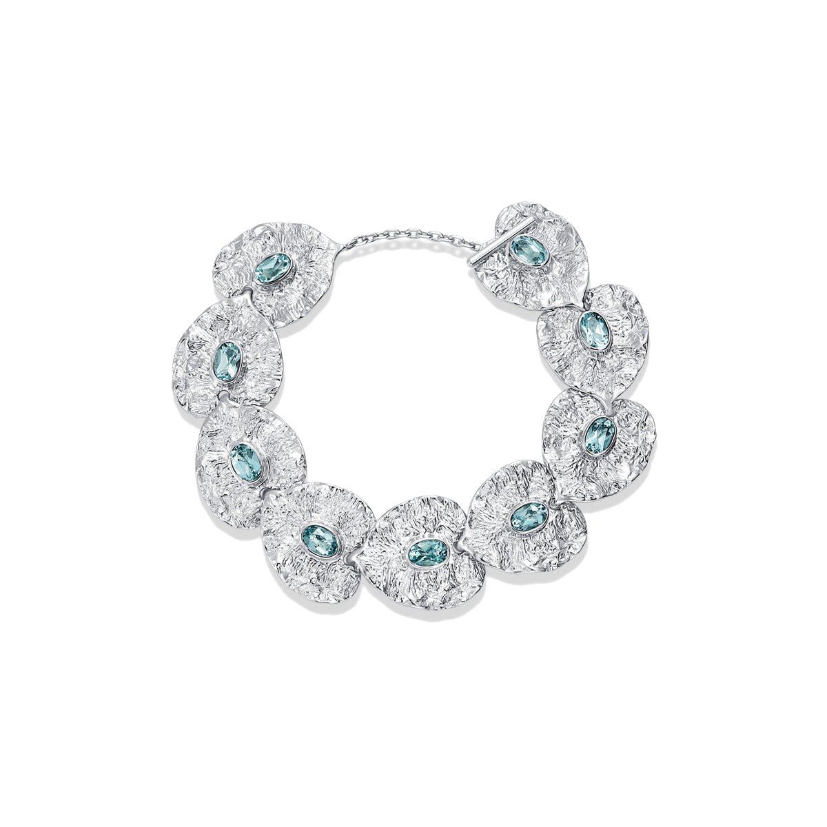 Topaz Silver Liberty Elm Bracelet