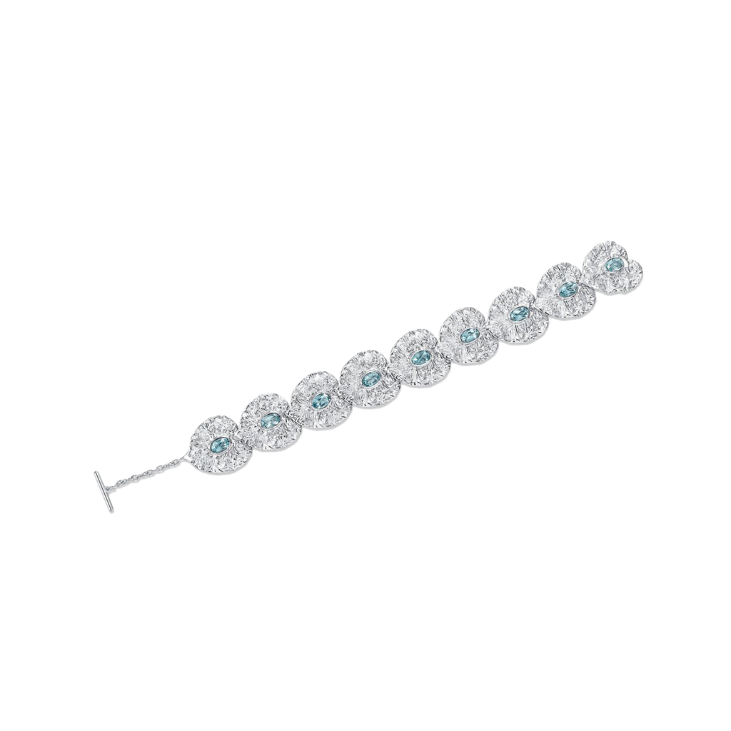 Topaz Silver Liberty Elm Bracelet