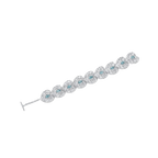 Topaz Silver Liberty Elm Bracelet