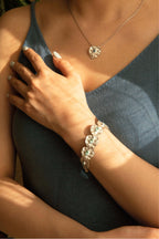 Topaz Silver Liberty Elm Bracelet - BYRDSTRÖM JEWELRY