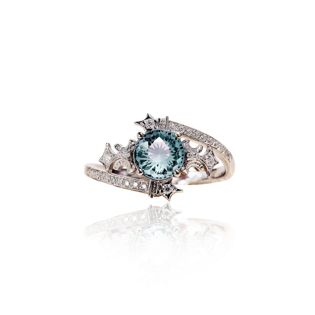 Topaz Zircon Silver Ring - BYRDSTRÖM JEWELRY