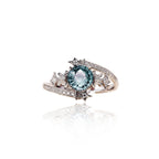 Topaz Zircon Silver Ring - BYRDSTRÖM JEWELRY